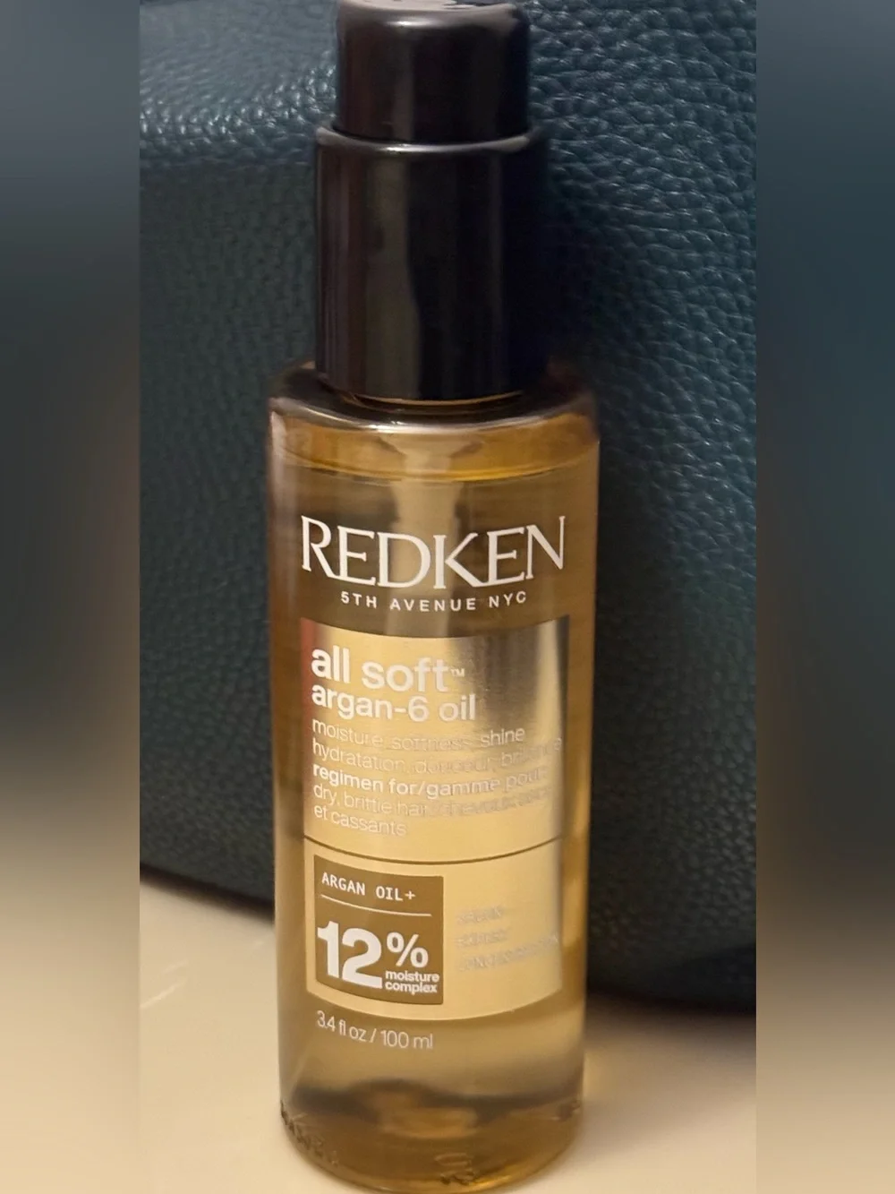 Redken All Soft Argan-6 Hair Oil 3.4 oz Full Size NIB